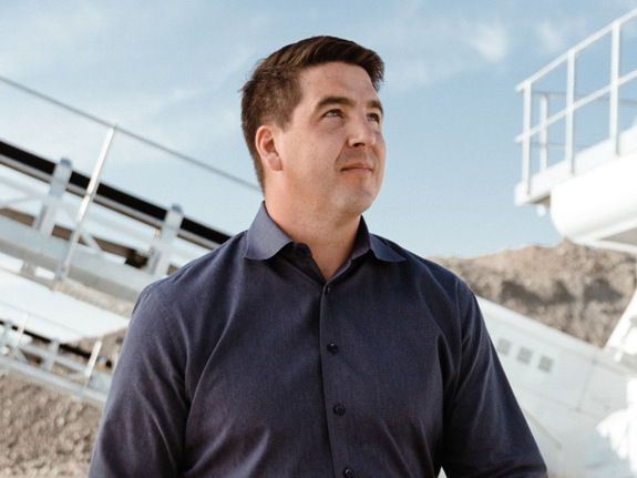 Travis Powell, owner of Calgary Aggregate Recycling